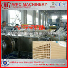 wpc door panel production line/wood plastic door panel machine